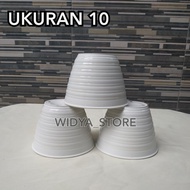 Pot Bunga Plastik Lusinan Murah Ukuran 10 Cm Isi 30Pcs Pot Tanaman Tbk