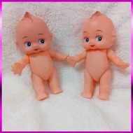 Peach Plastic Doll 15cm 6 inch Vinyl Birth Doll PVN7813 for children to play safely and creatively.