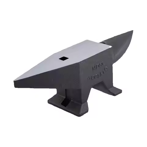 SucceBuy 10-60Kg Steel Single Round Horn Anvil Steel Block Blacksmith Bench Tool Jewelry Making Manu