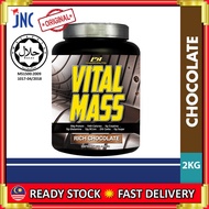 Mass Gainer Halal – Vital Mass 2kg/4.41lbs 0g Sugar with Whey Isolate & Tribulus – Fast Weight and L