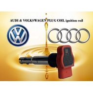 Audi - A3 A4 A5 A6 A7 A8 TT Q3 Q5 R8 / Volkswagen - Golf Passat CC - Red Ignition Coil Plug Coil 06E