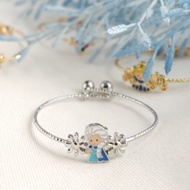 Gold plated children's Bracelet/BYRU Bracelet Princess Elsa Frozen, Cinderella, Ariel Mermaid, Jasmi