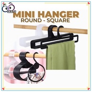 (1 PC) MINI HANGER TUDUNG BAWAL SHAWL Round Square Scarf Tie Belt Plastic Display 13CM/14CM/17CM/22C