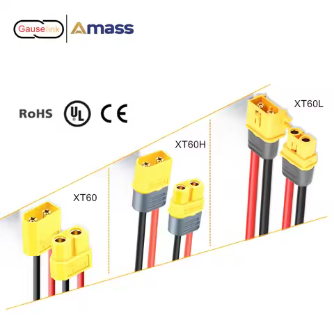 XT60 XT 60 XT60L XT60H XT60PW Connector Plug Socket Cable Wire For Drone Helicopter Li Lithium Ion B
