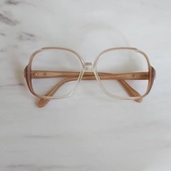德國Rodenstock 透明焦糖雙色膠框 VINTAGE絕版老品全新古董眼鏡