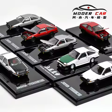 Hobby Japan 1:64 Vehicle TRUENO AE86 Collection Diecast Model Car