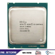 Used Intel Xeon E5 2687Wv2  SR19V 3.40Ghz 8-Core 25MB LGA 2011 CPU E5 2687W V2 Processor