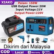 Power Inverter Converter Household Car inverter Bekalan kuasa Penukar Transformer DC 21V/48V To AC 2