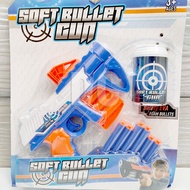 Blink Soft Bullet Gun LG1 Mainan Blaster Nerf Dart Tembak Peluru Gabus Kaleng Sasaran