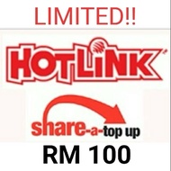 Share a topup hotlink maxis rm100