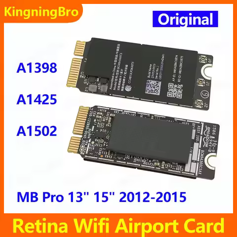 Original For Macbook Pro Retina 13" 15" A1398 A1425 A1502 Wifi Airport Card 2012 2013 2014 2015 Year