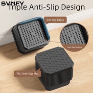 SVNFY Furniture Foot Pad, Round Non-slip Bed Lifts Risers, High Quality Heavy-Duty Square Adjustable