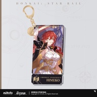 MIHOYO HONKAI STAR RAIL CHARACTER ILLUSTRATION ACRYLIC KEYCHAIN THE ERUDITION PATH COLLECTIBLES 动漫周边