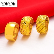 Original 916 Gold Men's Large Ring Starry Sky Meteor Shower Men's Ring