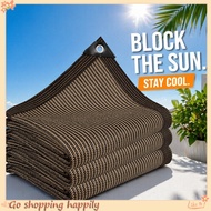 Sun Shade Net 90 Percent Anti UV PE Mesh Coffee Tahan Panas Outdoor Awning Garden Farm Orchid