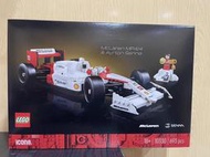 JCT- LEGO樂高 ICONS系列-麥拉倫 McLaren MP4/4 &amp; Ayrton Senna 10330