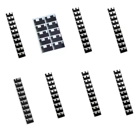 10pcs 135/35mm Bulk Film DX Code Sticker ISO500 400 320 250 200 160 100 50 Label Hand Roll Auto-ISO 