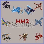 ◹ ◩ MM2 Godly Sets Decorative Printed in Keychain