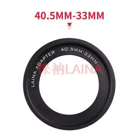33mm 35mm Filter Adapter Ring for Industar 50-2 50mm f/3.5 M42 Lens, Compatible with Sony E Nikon Z 