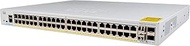 Cisco Catalyst 1000-48P-4X-L Network Switch, 48 Gigabit Ethernet PoE+ Ports, 370W PoE Budget, 4 10G 