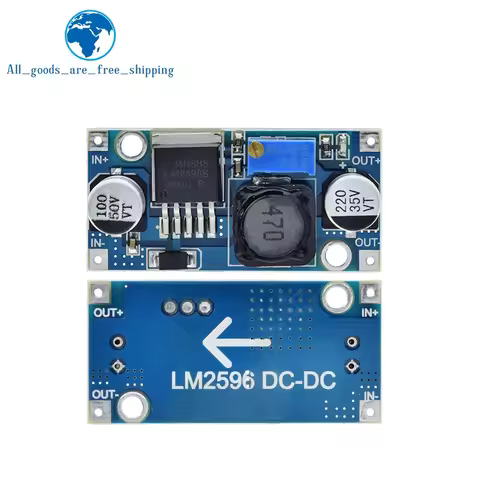 LM2596s DC-DC step-down power supply module 3A adjustable step-down module LM2596 voltage regulator 