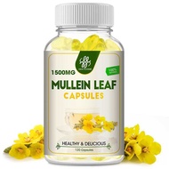 Imatchme Mullein Leaf 60 Capsules สําหรับทําความสะอาดปอดและดีท็อกซ์ clearance Respiratory Health Sup