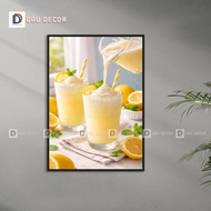 H2 Smoothie juice paintings for restaurant decoration, newest 2026