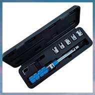 [hotkeystore.] 7PCS Drive Click Torque Wrench Set 2-10 NM Spoke Torque Wrench Steel Torque Wrench Se