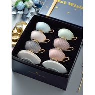 Coffee Cup Set Gift Box European Afternoon Tea Tea Set Set Couple Pair Cup Gift Gift Souvenir