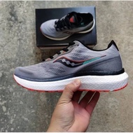 2023New Best Price Saucony Triumph Shock Absorption Running Shoes Gray