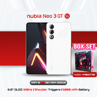 [รุ่นลิมิเต็ด] Box Set Nubia Neo 3 GT 5G (12+256GB) - สีขาว White Hailstone