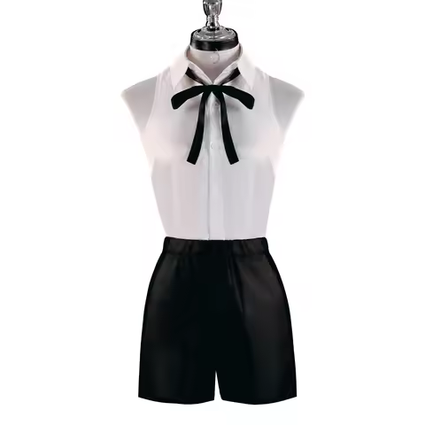 Devil Reze Cosplay Outfit Full Set Gothic Style Uniform Costume Halloween Carnival Party Stage Perfo
