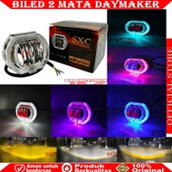 MATA Original Biled Lamp 2 Eyes Shroud 2.5 Inch Daymaker 2 Eyes 8D Sxc Biled Daymaker 2 Eyes High Qu