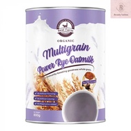 [ HALAL ] Nutrivo Organic Multigrain Power Rye Oatmilk 800g with Tiger Milk Mushroom