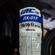 BAN IRC RX-01R RX-01F RX01 - TUBELESS (PILIH UKURAN) (80/90) (90/80) (100/80) (110/70) (120/70) (130/70) (140/70) BAN LUAR IRC TUBELESS RING 17 RX 01F 01R 01 F R