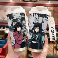 montigo tumbler tyson tumbler Demon Slayer My Wife Zenitsu Thermos Cup 316 Stainless Steel Large Cap