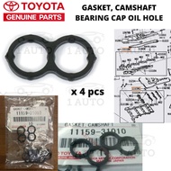 (ORIGINAL TOYOTA PARTS) GASKET, CAMSHAFT BEARING CAP OIL HOLE TOYOTA MARK X GRX120 GRX130 VELLFIRE G