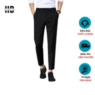 Quần Tây Âu Nam Hàn Quốc Gusta Dáng Ôm Công Sở Trơn Đẹp Chống Nhăn Chống Xù Co Giãn Có Cạp Chun - QA