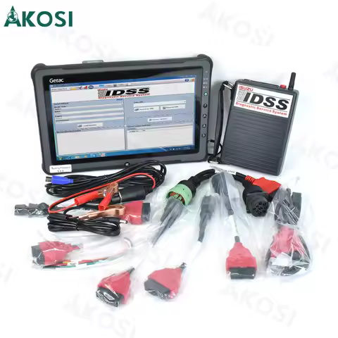 For ISUZU IDSS Diagnostic Kit with Getac F110 Tablet G-IDSS E-IDSS for Isuzu Vehicles Excavator Truc