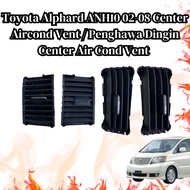 Center Aircond Vent / Penghawa Dingin Toyota Alphard ANH10 02-08 Center Air Cond Vent / Penghawa Din