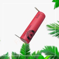 Sanyo ur14500ac 3.7V 740mAh 14500 pin lithium với đầu phẳng và vành đai mảnh