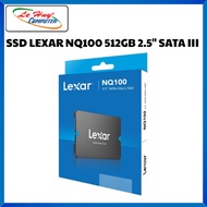 Lexar NQ100 512GB SSD Hard Drive LNQ100X512G-RNNNG - Genuine Product