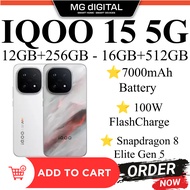 [READY STOCK] iQOO 15 5G (12GB+256GB / 16GB+512GB) l 7000 mAh Battery l Snapdragon®  8 Elite Gen 5