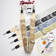 TOPABC Micro Single Strap, Top-grain Genuine Leather Adjustable Camera Shoulder Strap, Quick Release