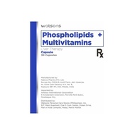 WATSONS GENERICS WATSONS GENERICS Phospholipids + Multivitamins 1 Capsule