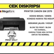 [READY 1 UNIT] CANON GM 2070 PRINTER JUST TEST CONDITION + WOODEN PACKING