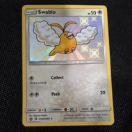 Pokemon Card TCG : Hidden Fates : Swablu SV42/SV94 Shiny Pokemon Card