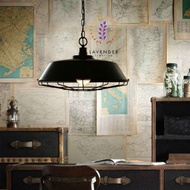 Iron gabion pendant lamp TH074
