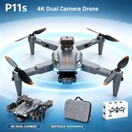 Dual Camera Drone P11 Pro Brushless Motor Quadcopter 8k Hd Camera Aerial Photography Optical Flow Po