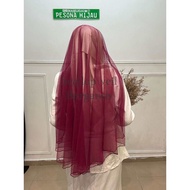 Veil Scallop Veil Nikah Veil Veil pengantin Veil Scallop Plain